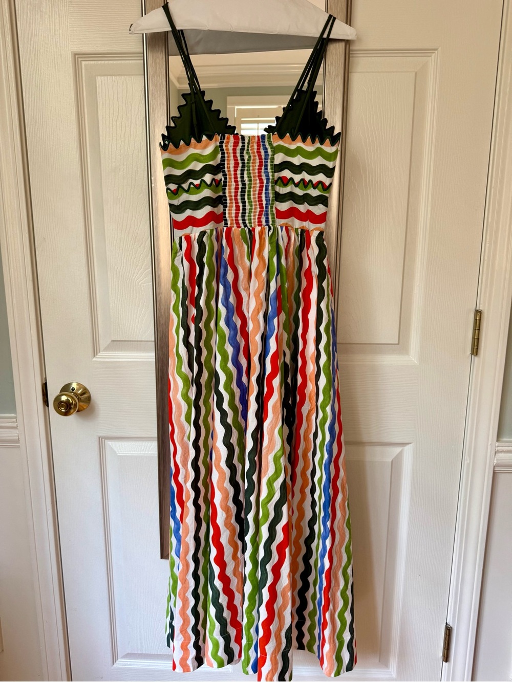 La Ligne Scalloped Beatrix Midi Dress - Picture 4 of 5